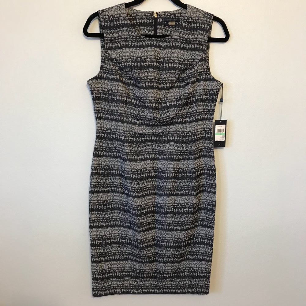 Shades of blue shift dress